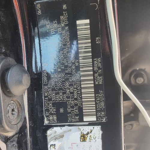 2006 Toyota Highlander for Sale In Lagos