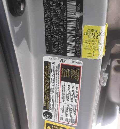 First body 2011 Toyota Camry in Lekki Lagos