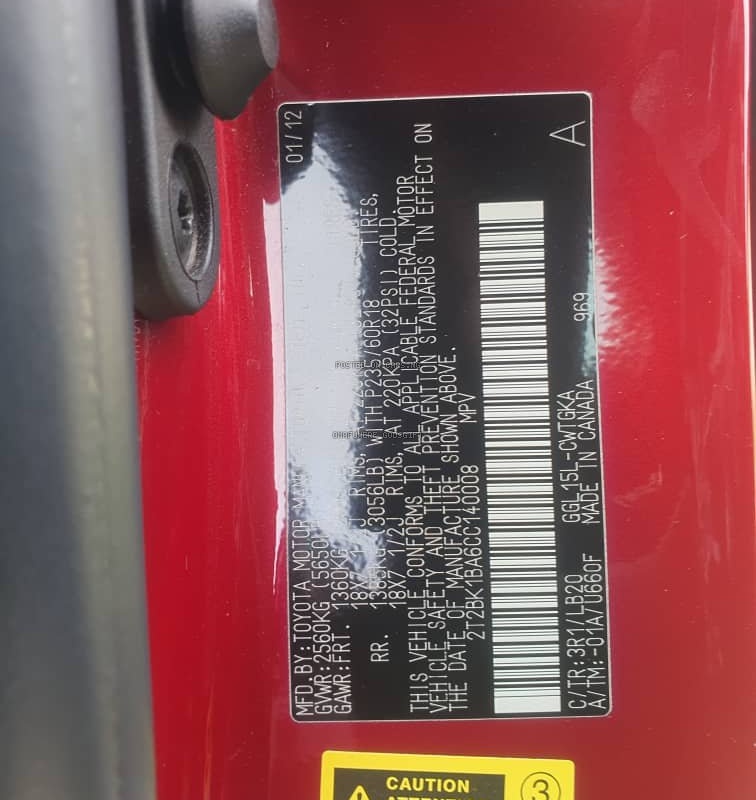 Foreign Used 2012 Lexus RX 350 for Sale in Lagos image