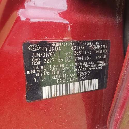 Hyundai Elantra 2008 for Sale In Lagos