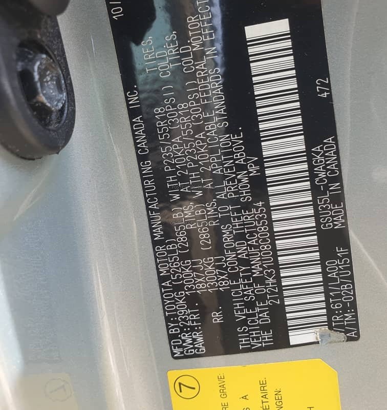 Tokumbo 2008 Lexus RX 350 for Sale In Lagos image