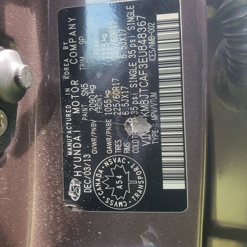 Foreign Used 2013 Hyundai Tucson AWD for Sale In Lagos