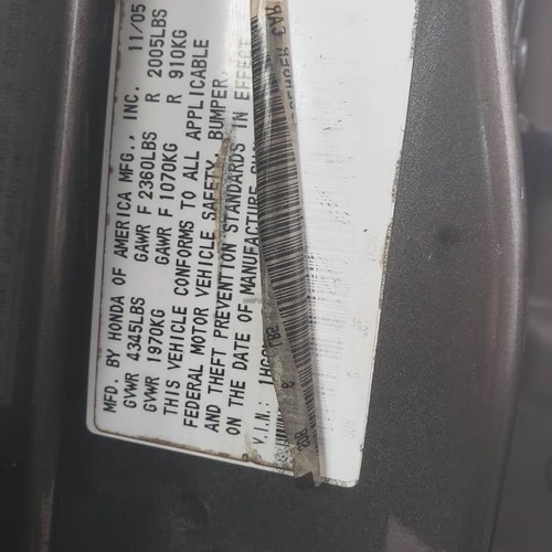 Registered Honda Accord 2006 for Sale in Lagos