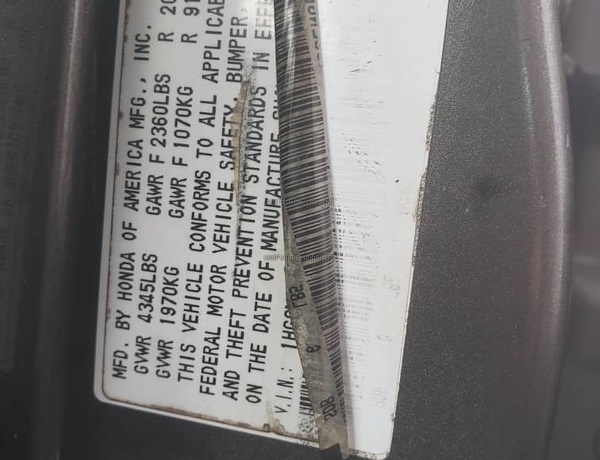 Registered Honda Accord 2006 for Sale in Lagos