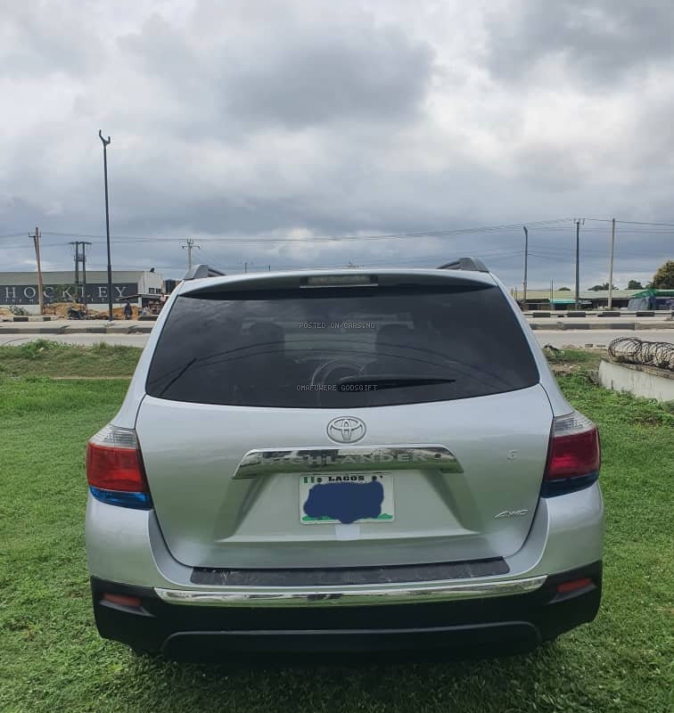 Registered 2008 Highlander Limited Upgraded to 2013 for Sale In Lagos image