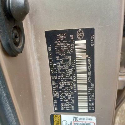 Toyota Camry 2007 for Sale  in Lagos.