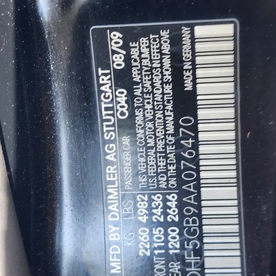 MERCEDES BENZ 2010 E350 FULL OPTION