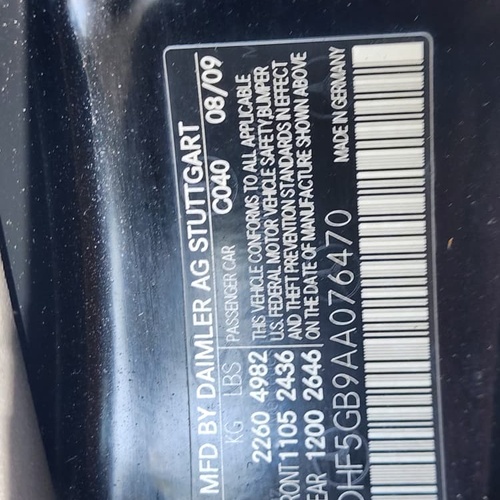 MERCEDES BENZ 2010 E350 FULL OPTION