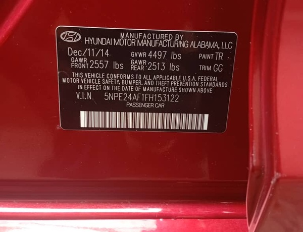 Hyundai Sonata 2015 for sale In Ibadan,Oyo  State