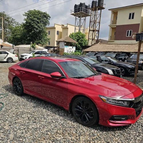 Foreign Used 2018 Honda Accord  with Current duty Papers
