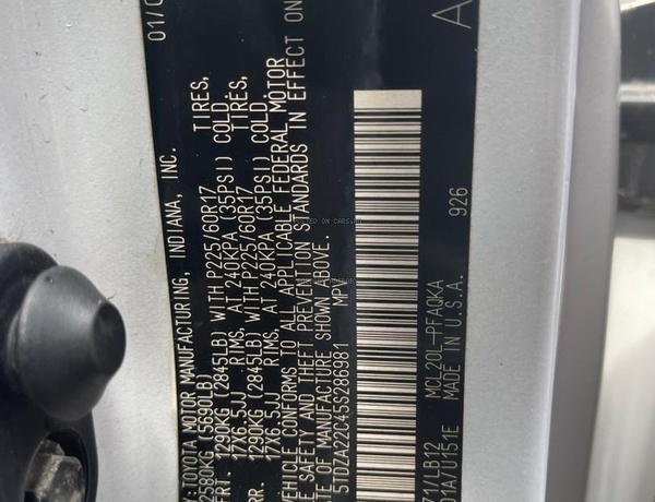 Toyota Sienna XLE 2005 for Sale In Lagos