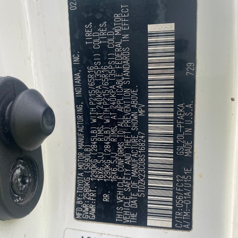 Toyota sienna 2008 model for sale in Ayobo ipaja Lagos image