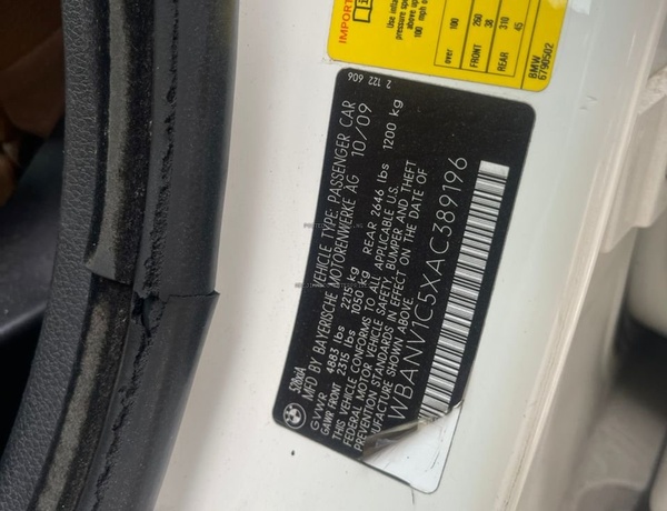 Foreign Used BMW 2010 model for Sale In Lagos