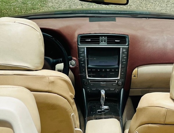 2010 LEXUS IS250C FOR SALE IN ABUJA