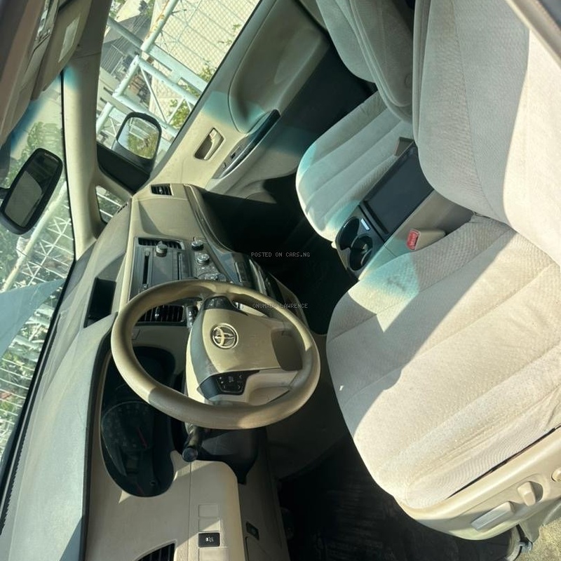 2012 TOYOTA SIENNA FOR SALE  IN ABUJA image
