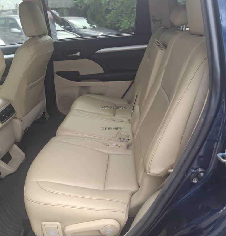 2016 TOYOTA HIGHLANDER XLE  FOR SALE IN ABUJA image