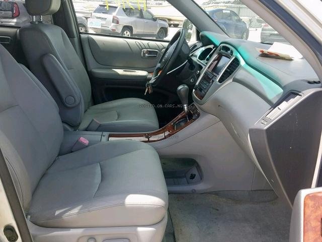 2007 Model Foreign Used Direct Tokunbo Toyota Highlander image