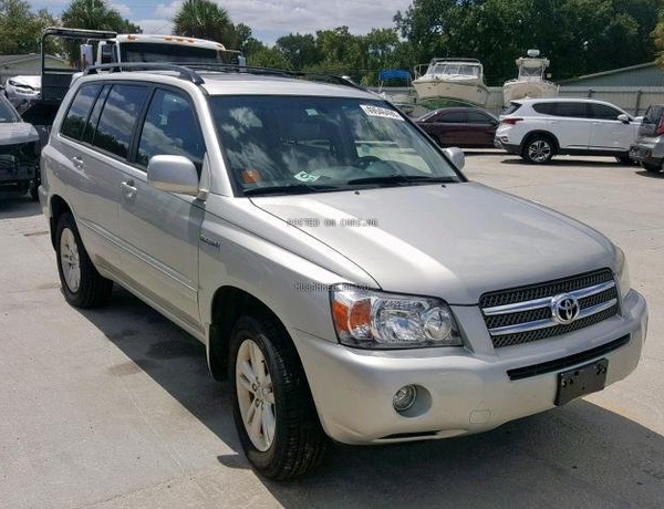 2007 Model Foreign Used Direct Tokunbo Toyota Highlander
