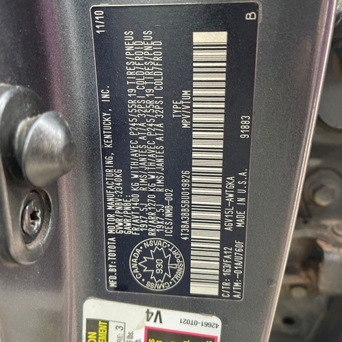 2011 Toyota Venza 4plugs for Sale In Oyo State