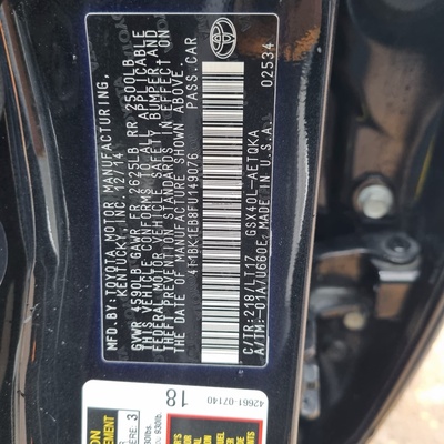 Foreign Used 2015 Toyota Avalon for Sale in Ikeja Lagos