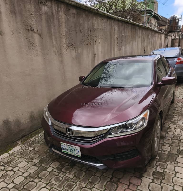 Neatly Used Honda Accord 2016 for Sale In Lagos image