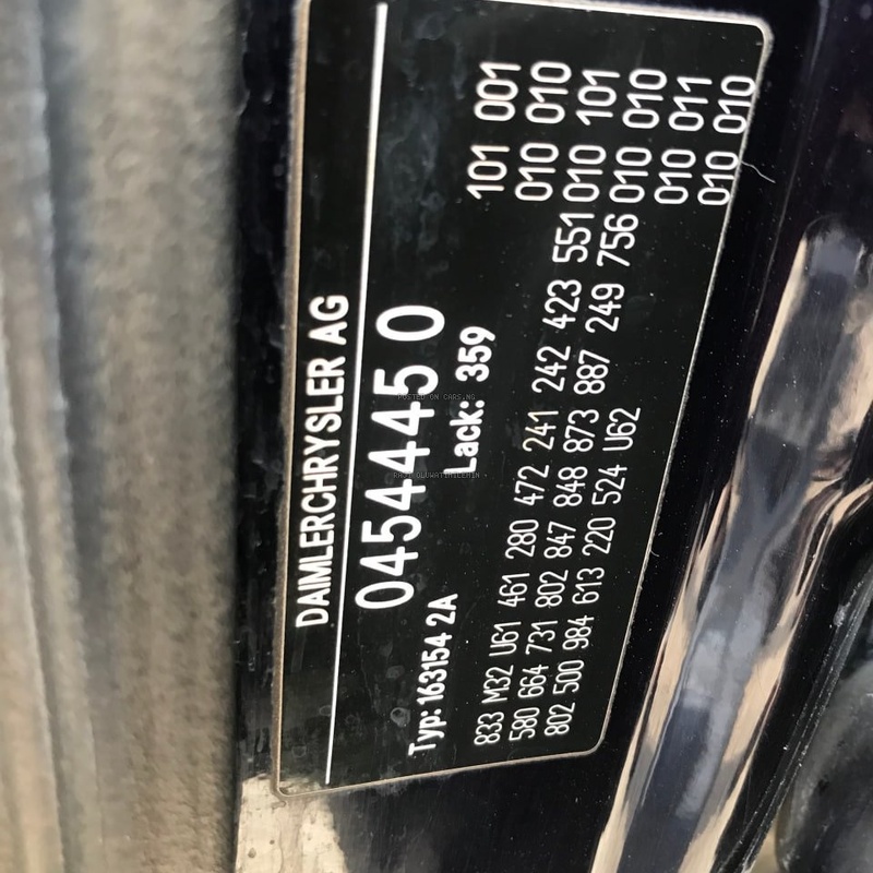 2005 Mercedes-Benz ML320  for Sale In Lagos image