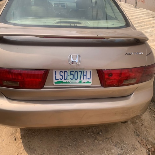 2009 Honda Accord For Sale  In Lagos