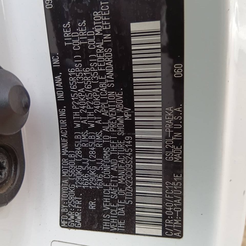 2009 Toyota Sienna LE for Sale In Lagos image