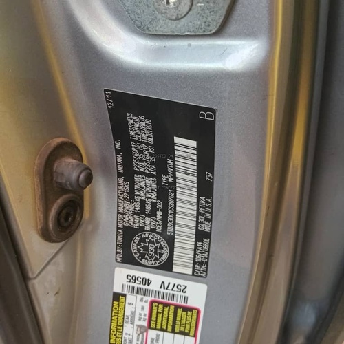 2012 Toyota sienna in nigeria