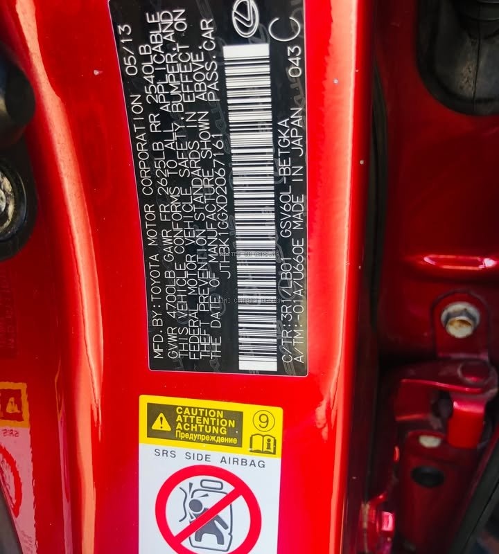 Foreign Used 2014 Lexus ES350 for Sale in Lagos image