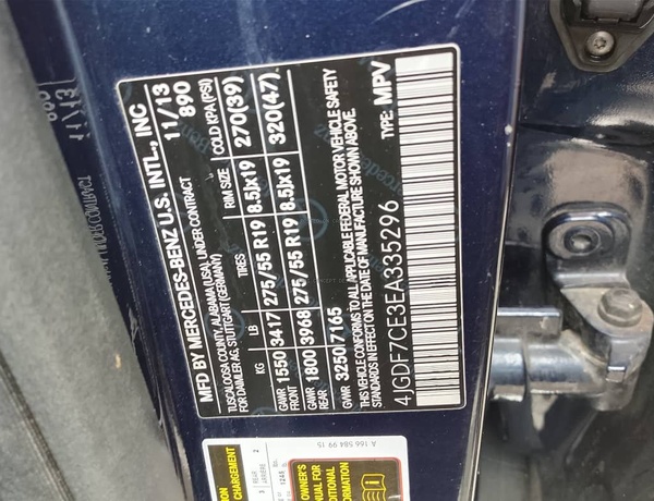 Foreign Used 2014 Mercedes Benz GL450 for Sale In Lagos