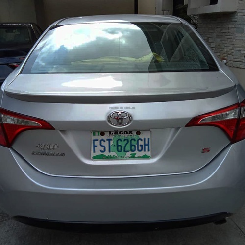 2014 Toyota Corolla Sport Registered