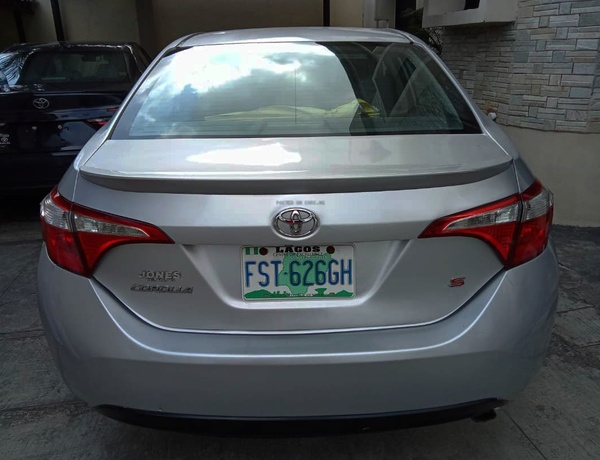 2014 Toyota Corolla Sport Registered