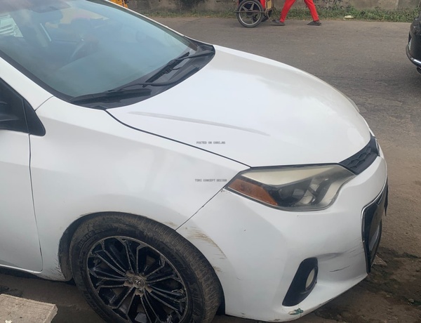 2017 Toyota Corolla S white  for Sale In Lagos