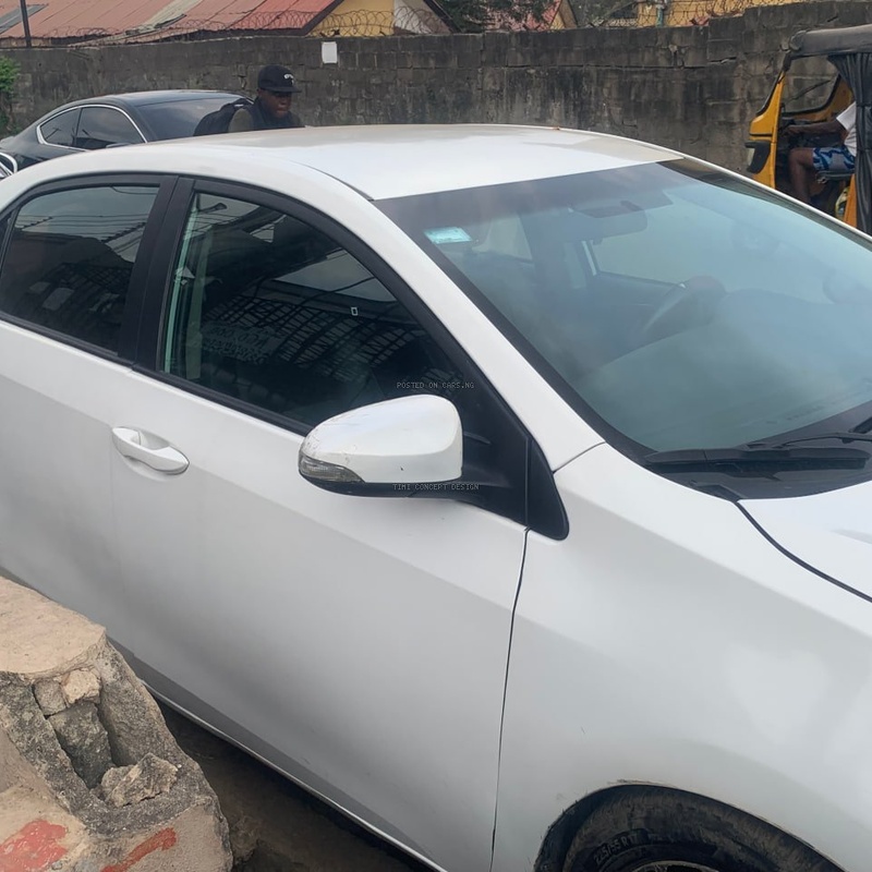 2017 Toyota Corolla S white  for Sale In Lagos image