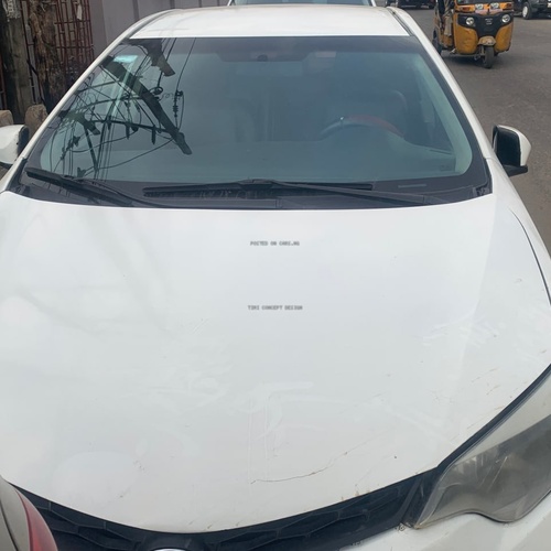 2017 Toyota Corolla S white  for Sale In Lagos