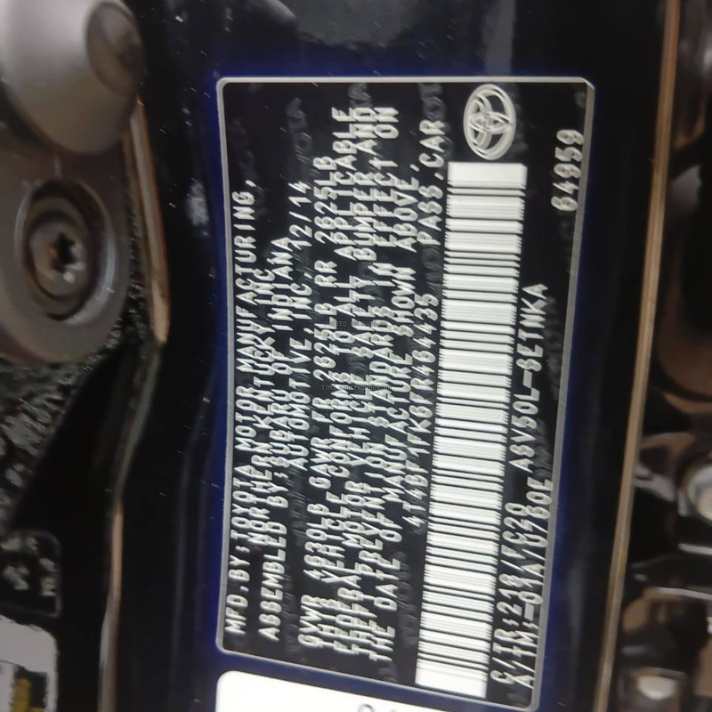 Foreign Used Toyota Camry 2014 for Sale In Yaba  image