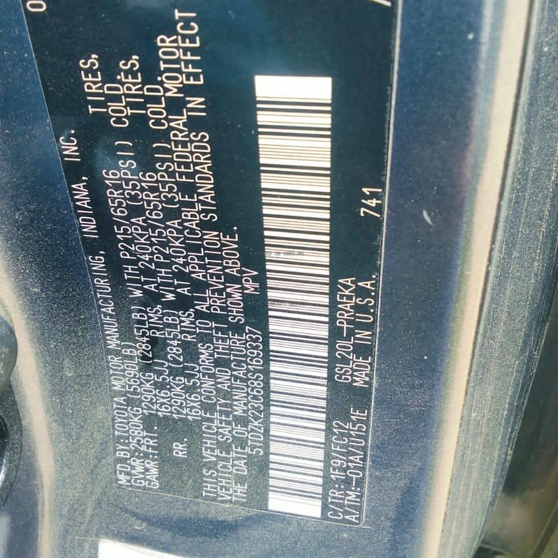 Nigerian Used 2008 Toyota Sienna in good working condition image
