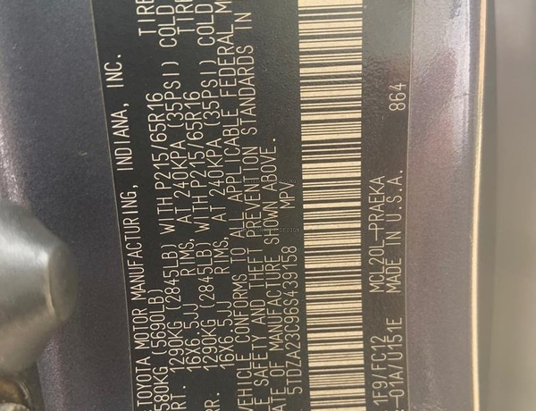 Toyota Sienna 2006 for Sale In Lagos