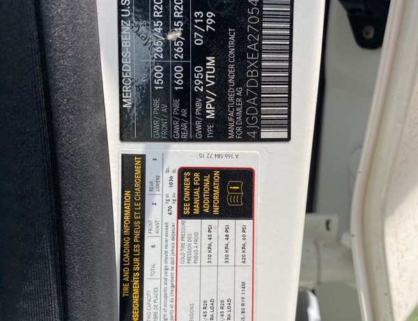 2014 Model Benz 550MI  for Sale In Magodo Lagos