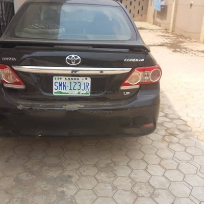 Toyota Corrola 2010 South Africa spec