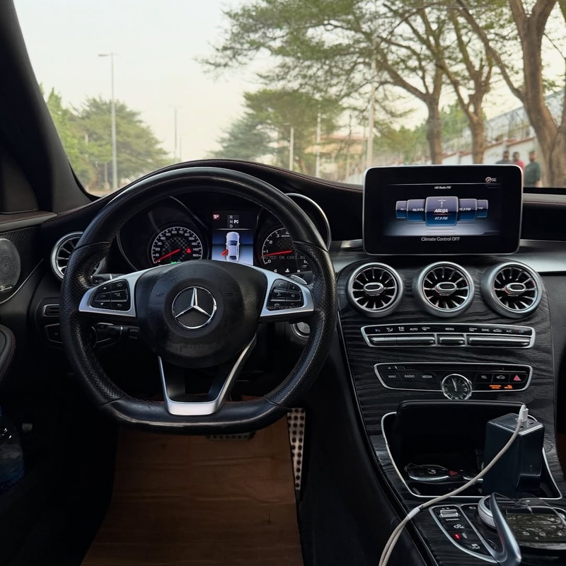 Foreign Used  Mercedes-Benz C450 AMG 2016– Clean & Powerful | Buy & Drive image