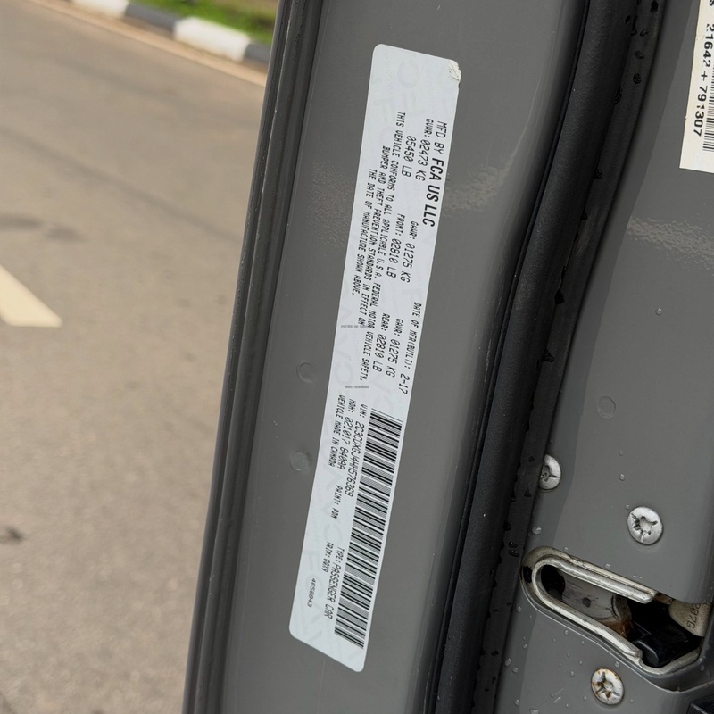 DODGE CHARG 2017 FOR SALE IN ABUJA image