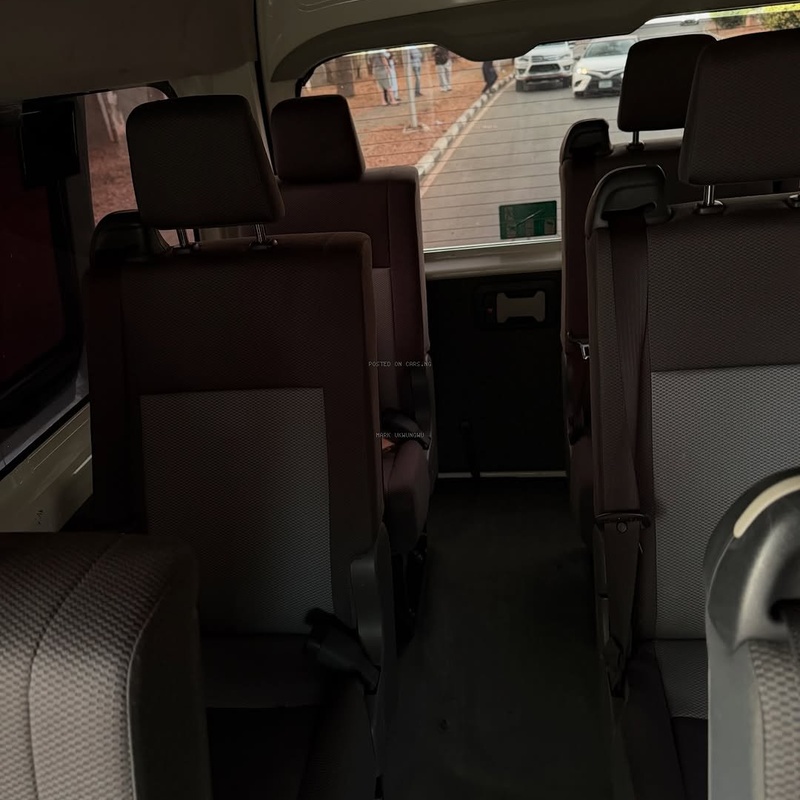 FOREIGN USED 2023 TOYOTA HIACE BUS FOR SALE IN ABUJA image