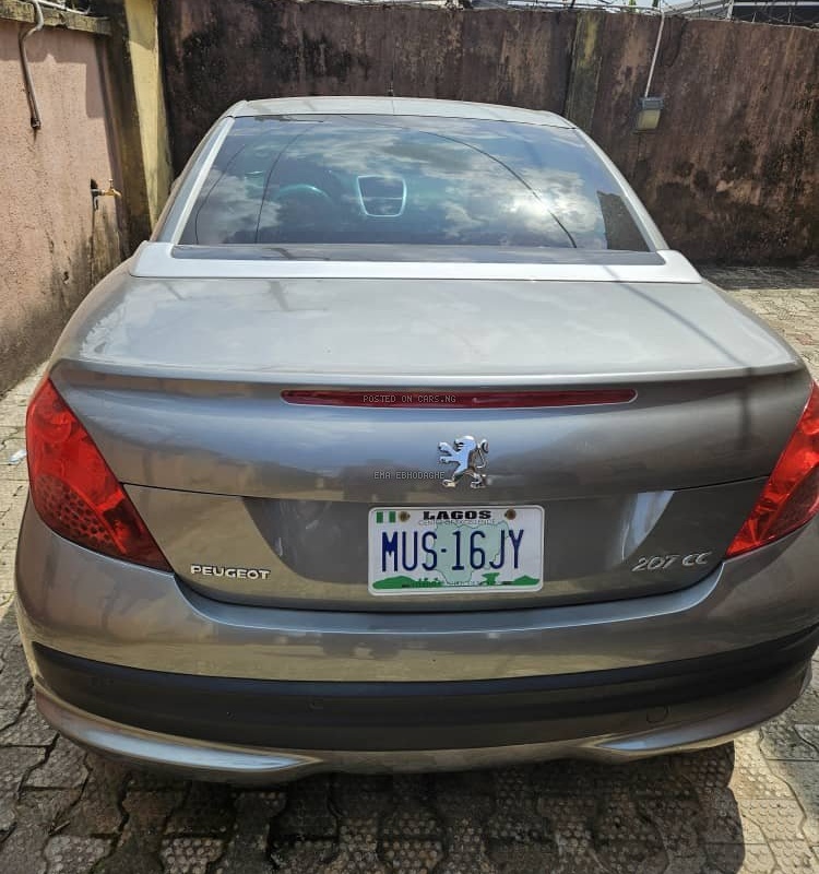 Peugeot 207 2009 Convertible for Sale In Edo State image