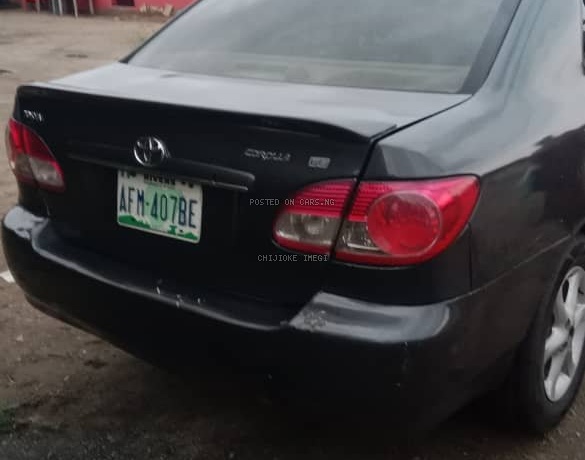 Fairly Used Toyota Corolla 2003 for Sale In Rivers State