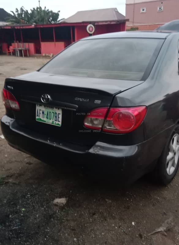 Fairly Used Toyota Corolla 2003 for Sale In Rivers State image