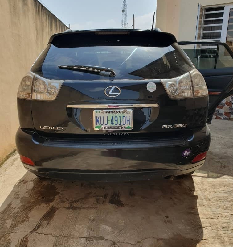 Black 2009  Lexus RX350 for Sale In Alakuko Lagos image