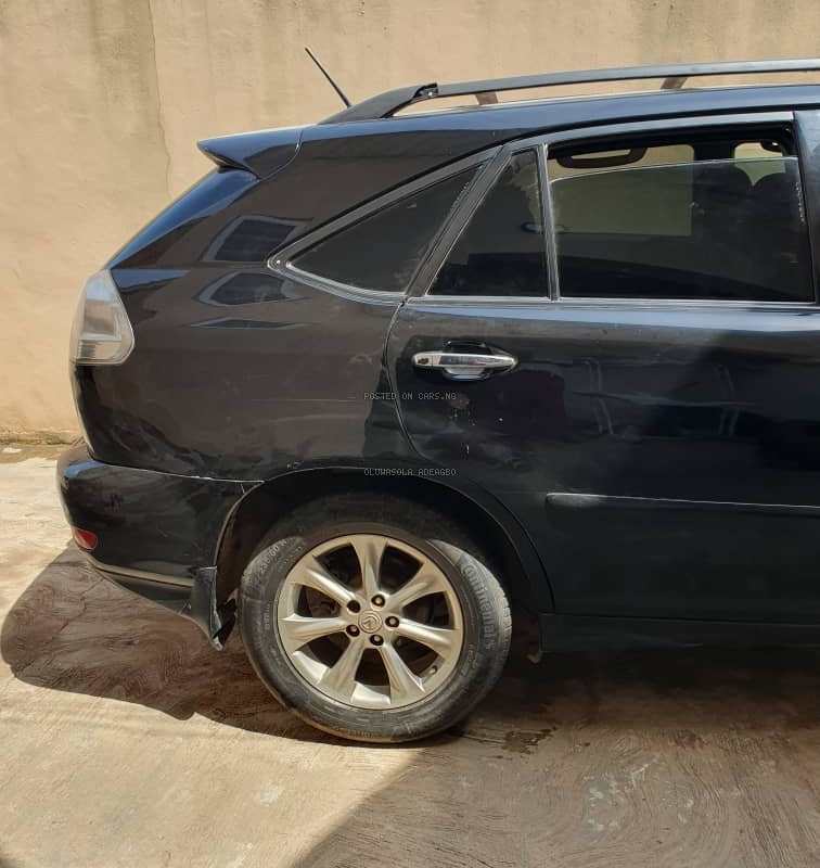 Black 2009  Lexus RX350 for Sale In Alakuko Lagos image