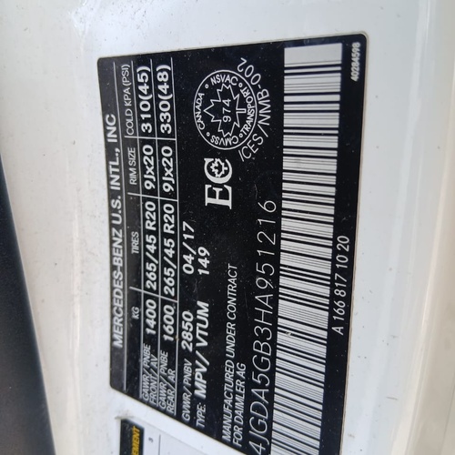 Foreign Used Mercedes-Benz GLE400 2017